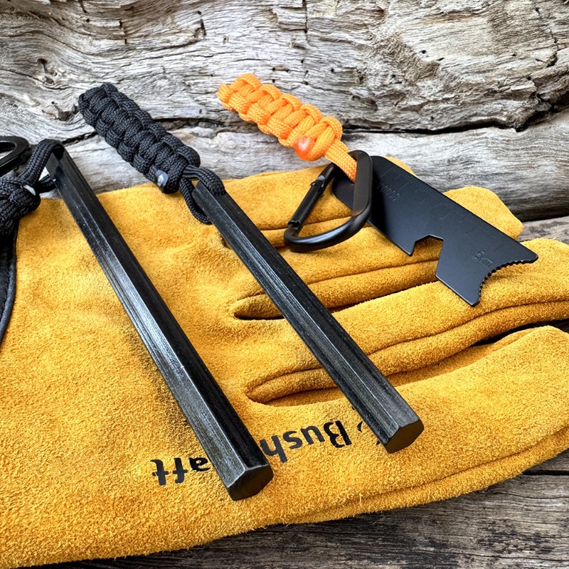 El dokuması halat altıgen çakm - Fire Starting Kit incelemesi ve fiyatı
