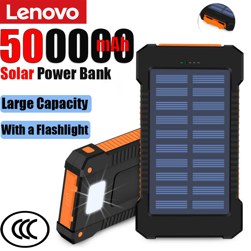 Lenovo 500000mAh Büyük Güneş E - Solar Emergency Charger incelemesi ve fiyatı