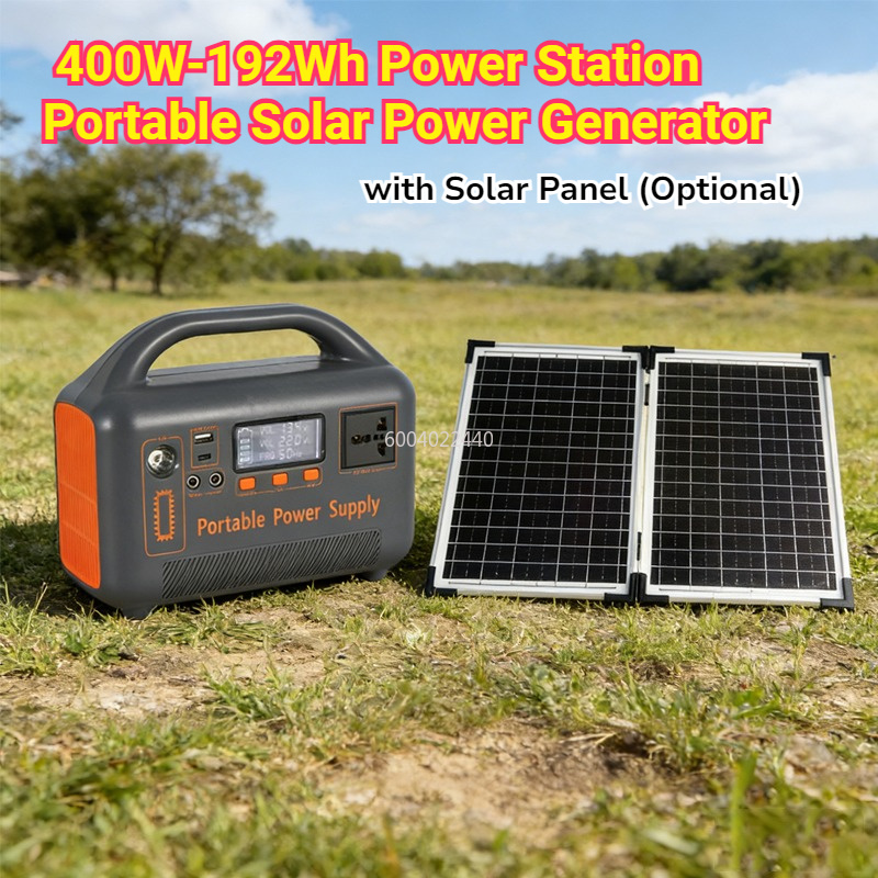 400W Taşınabilir Güç İstasyonu - Solar Emergency Charger incelemesi ve fiyatı